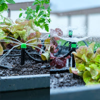 Thumbnail for Drip Irrigation System Push-to-Connect with 34 Drip Emitters - Designed for easy DIY setup, it delivers precise water directly to plant rootsâideal for up to 4 raised beds, potted plants, or vegetable rows