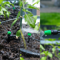 Thumbnail for The distribution tubing in our irrigation system efficiently hydrates plants while reducing evaporation, helping you cut down on water bills.
