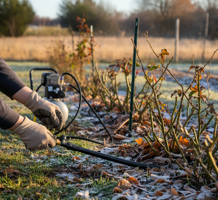 How and When to Winterize Your Drip Irrigation System
