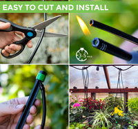 Thumbnail for 1/4 Drip Irrigation Tubing - easy to cut and install 