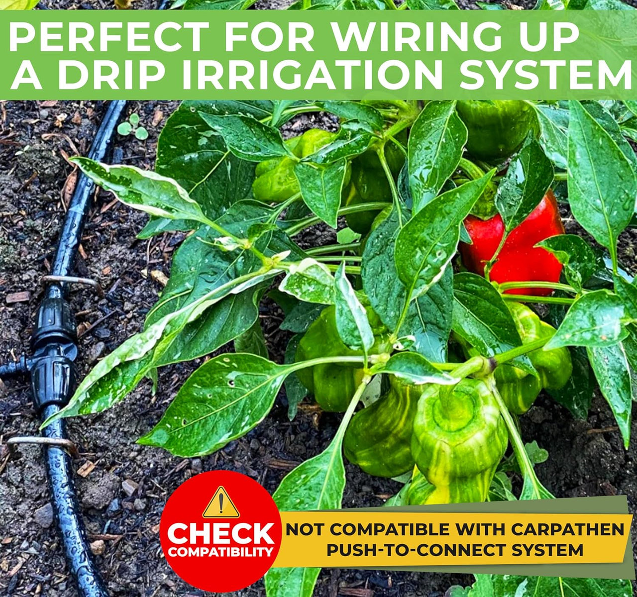 Perfect for wiring up a Drip Irrigation System