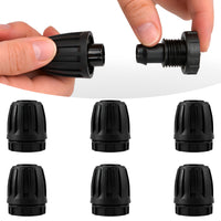 Thumbnail for Carpathen Drip Irrigation Parts - 6PCS 1/2 inch End Plugs for Drip Irrigation System - Leak Free End Plug Connectors for 1/2