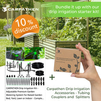 Thumbnail for Drip Irrigation Fittings Kit - 15 Pack 5/16” to 1/4” Connectors | Carpathen, 7