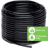 Thumbnail for Drip tubing 1/4 - 1/4 Drip Irrigation Tubing - 200 ft Black Drip Irrigation Hose 