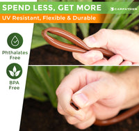 Thumbnail for  100 ft Brown Tubing Drip Line from Carpathen is UV resistant, flexible and durable 