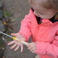 Thumbnail for Marshmallow Roasting Sticks for Kids - Set of 8 Smores Sticks with Animals Engraved Handles