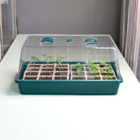 Thumbnail for Seed Starter Tray - Seed Starting Tray with Humidity Dome and 48 Peat Pots for Seedlings - Designed for optimal germination and root development, this reusable seed tray is perfect for indoor or outdoor use