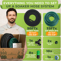 Thumbnail for Includes 50 foot soaker hose (ID: 0.4
