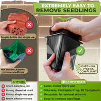 Thumbnail for Reasons to choose Carpathen: excellent customer care, amazing drainage and airflow details, best shape to maximize shelf and tray space. 