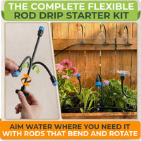 Thumbnail for FLEXIBLE ROD DRIP IRRIGATION SYSTEM — BEND, ROTATE & AIM WATER EXACTLY WHERE PLANTS NEED IT